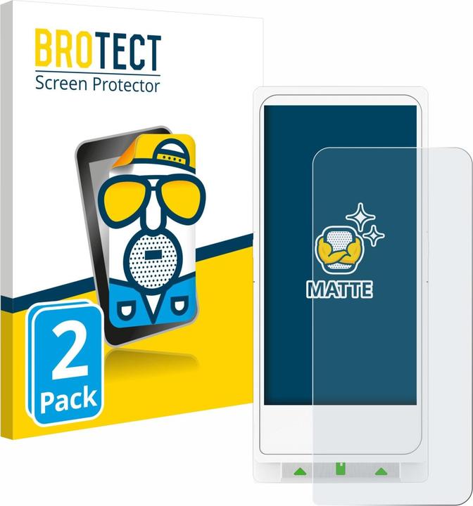 Actual product image BROTECT Protector Anti-Glare (2 Piece, LG G Flex)