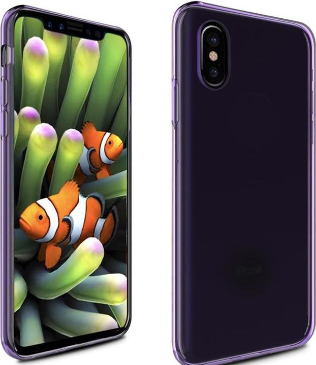 Actual product image Zizo TPU Cover - iPhone X Case (Purple) (Apple iPhone X)