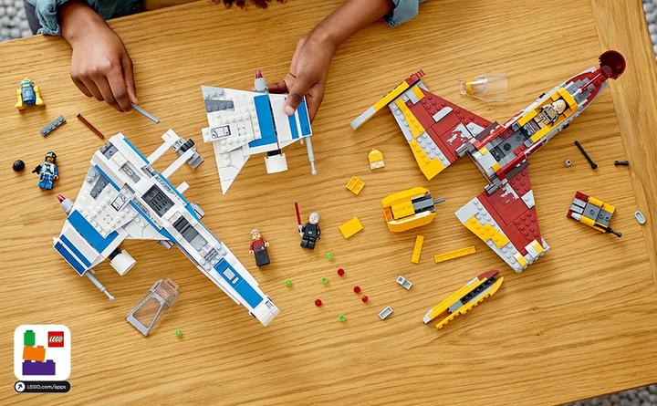 Image du produit LEGO New Republic E-Wing vs. Shin Hatis Starfighter (75364, LEGO Star Wars)