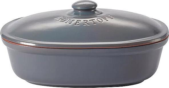Produktbild Römertopf Brot-Frische-Topf oval Maxi grau-blau