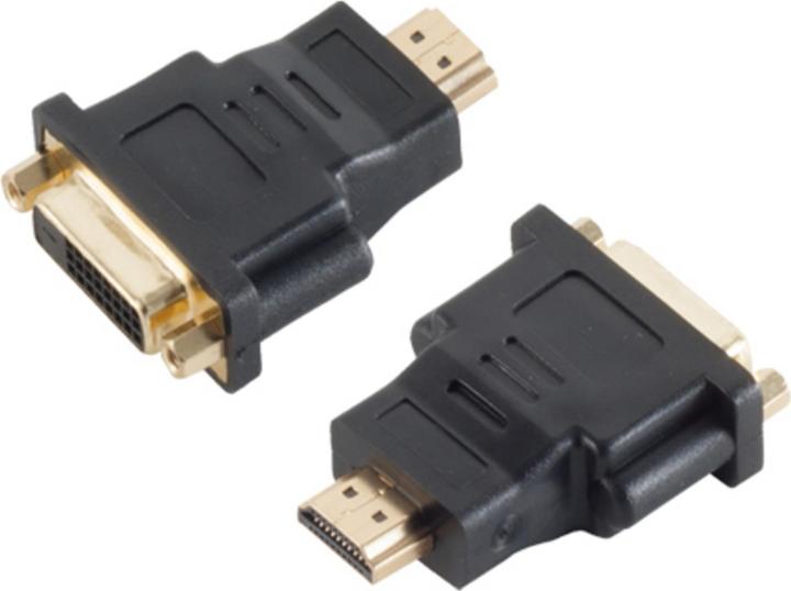 Actual product image Auvisio Display Adapter DVI-D female to HDMI-A male (HDMI, 4.50 cm)