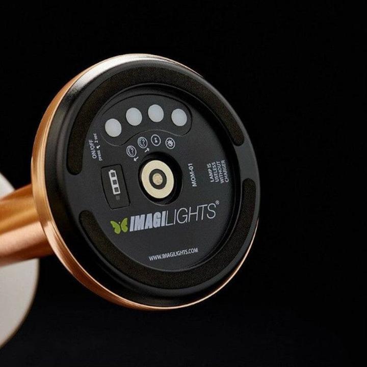 Immagine prodotto ImagiLights Moments 6, Cilindro in metallo opalino, Lampe sans fil, telecomando e caricatore non inclusi (100 lm)