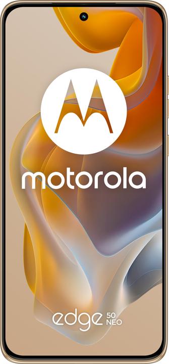 Actual product image Moto edge 50 neo Dual SIM 256/8GB 5G Pantone Latte (256 GB, PANTONE Latte, 6.36", Dual SIM, 50 Mpx, 5G)