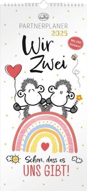 Produktbild Sheepworld Partnerplaner (23 x 49 cm, Deutsch)