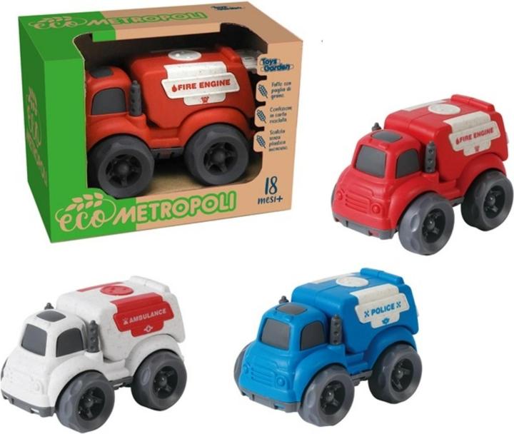 Actual product image Garden Lights Ecometropole Rescue Vehicles