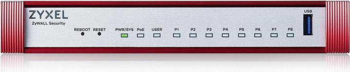 Produktbild Zyxel USGFLEX 100HP Security Bundle Firewall 1x Gbit PoE+