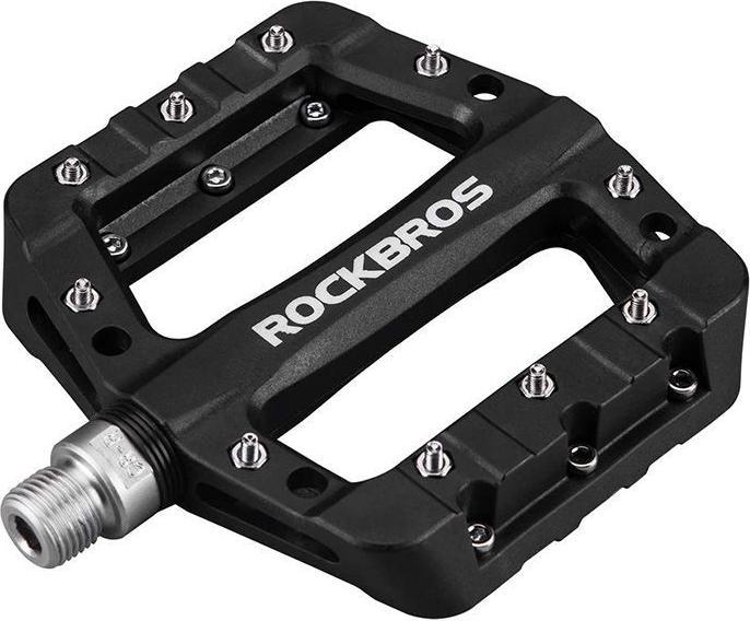 Produktbild Rockbros 2017-12CBK Nylon-Fahrradpedal-Set – Schwarz