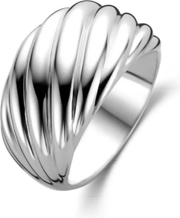 Produktbild Ti Sento Milano Ring mit Linien 12238SI (56, 925 Silber)