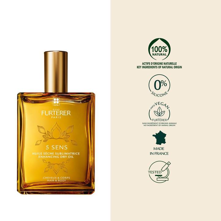 Produktbild Rene Furterer 5 Sens Luxuriöses Trockenöl (100 ml)
