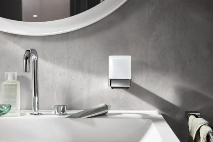 Immagine prodotto Emco Dispenser di sapone a sensore loft, vetro cristallo satinato