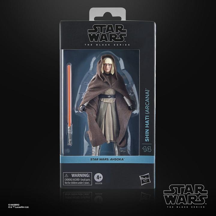 Actual product image Hasbro Star Wars: Ahsoka Black Series figurine Shin Hati (Arcana) 15 cm