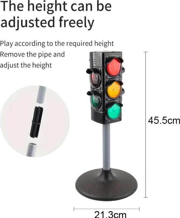 Immagine prodotto The Toy Company Verkehrsampel für Kinder, Ampelmodell, Ampelspielzeug