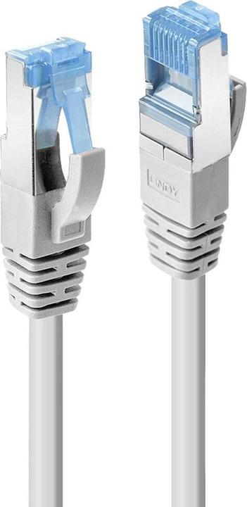 Image du produit Lindy Câble réseau 5m Cat.6 S/FTP TPE, Gris RJ45-M/M, 500MHz, Cuivre, 28AWG (S/FTP, CAT6a, 5 m)