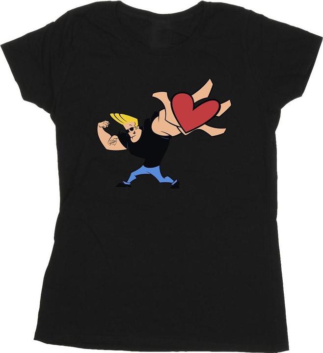 Produktbild Johnny Bravo Heart Present TShirt (XL)