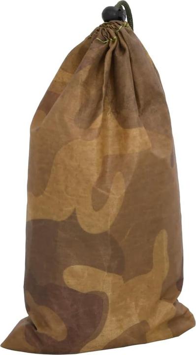 Actual product image VidaXL Camouflage net Bundeswehr army camouflage net hunting deco net storage bag
