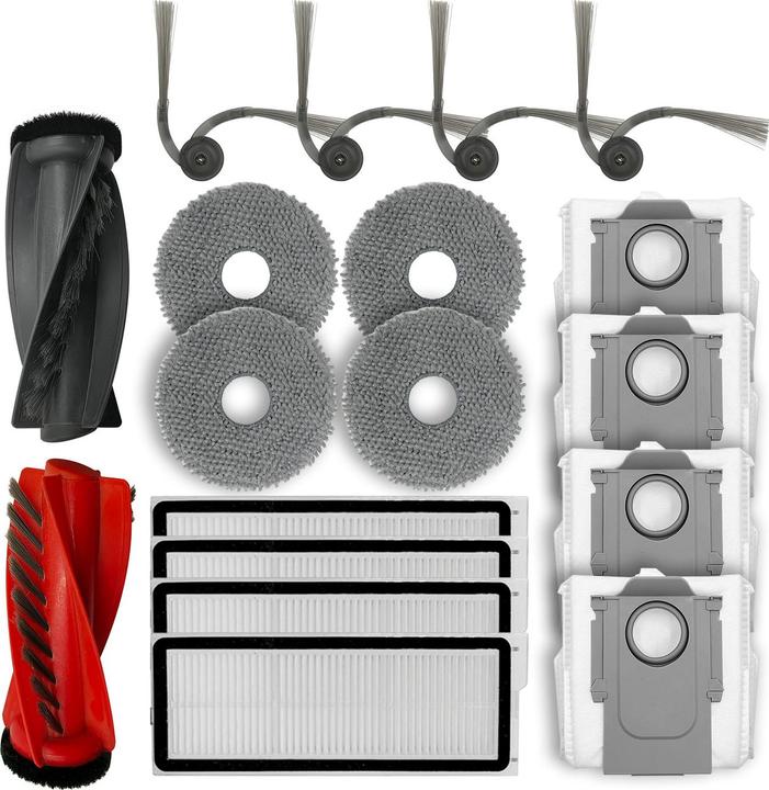 Actual product image Roboparts Zubehör Set für Roborock Qrevo Curv