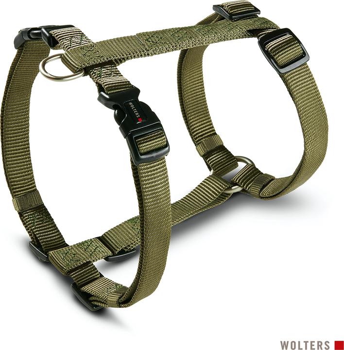 Immagine prodotto Wolters Imbracatura professionale Pug & Co. taglia XL 55-80 cm x 2,5 cm oliva (XL, Cane, Sport cane)
