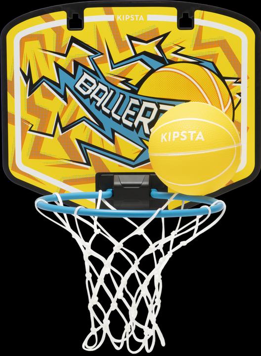 Image du produit Kipsta Panier de basket miniature - SK100 jaune/bleu