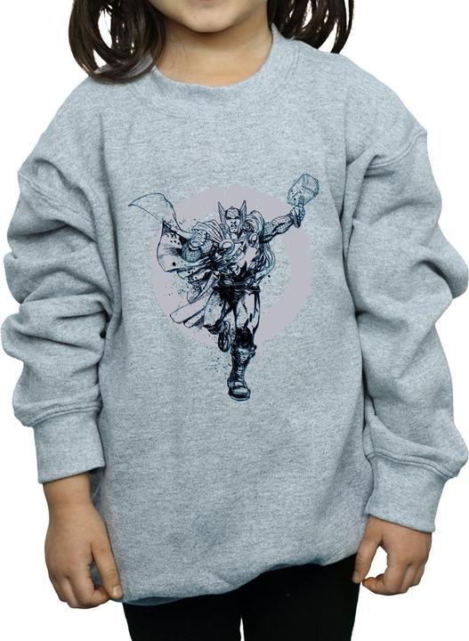 Image du produit - Sweat THOR CIRCLE - Fille (116)