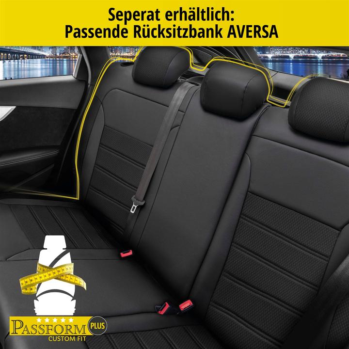 Actual product image Walser Seat cover for Hyundai ix35 (LM, EL, ELH) 08/2009-today, 2 single seat covers