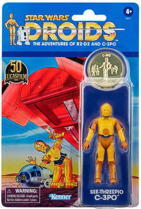 Produktbild Hasbro Star Wars: Droids Vintage Collection Actionfigur 2021 See-Threepio (C-3PO)