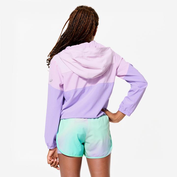 Produktbild Domyos Trainingsjacke Kinder leicht atmungsaktiv - lila (8, 9, 10)