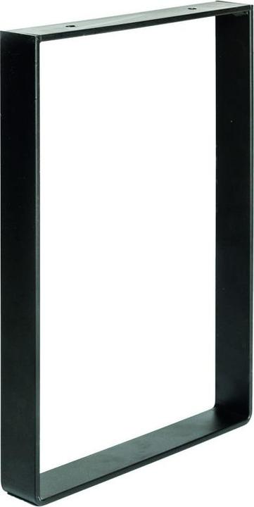 Actual product image Werkstarck Tischkufen 350x250x40x5 schwarz matt