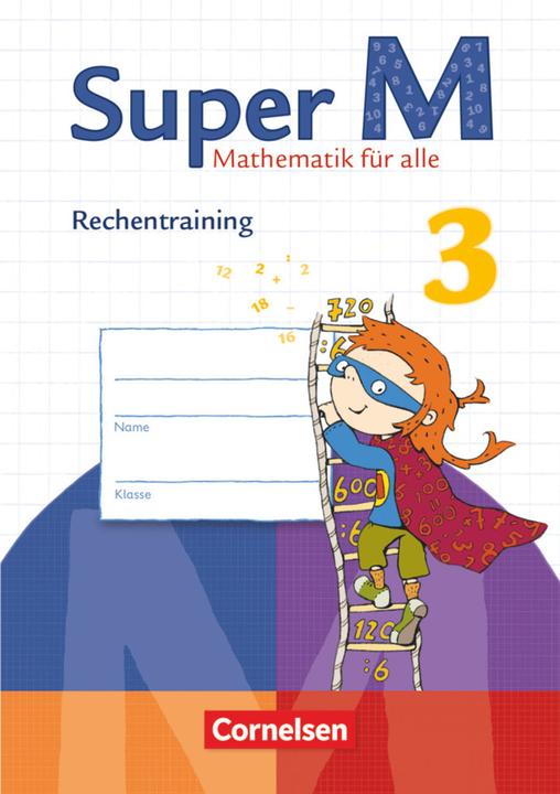 Immagine prodotto Super M 3. Schuljahr. Rechentraining. Arbeitsheft (Tedesco, Ursula Manten, Klaus Heinze, 2011)