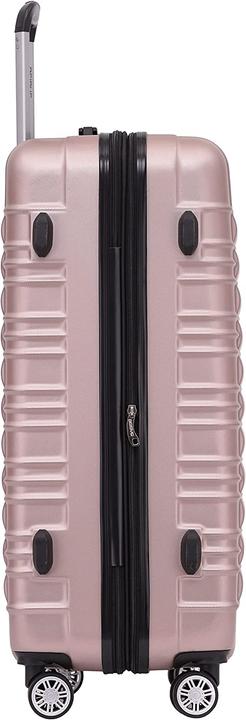 Produktbild Beibye Reisekoffer Rosa Goldfarben Set (115 l, M (50 - 90l), L (90 - 115l), XL (ab 115l))