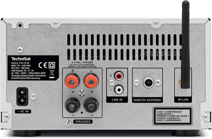 Actual product image TechniSat Viola 710 CD IR (Bluetooth, 2x 20 W)