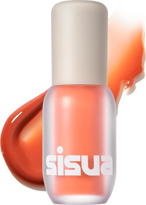 Unleashia Sisua popcorn syrup lip plumper:no. 2 mango carame