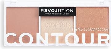 Makeup Revolution Colour Play Trio Palette - Contouring palette 6 g Baked Sugar (Baked Sugar, 6 g)