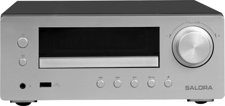 Actual product image Micro set met 2x25 watt vermogen, DAB+, Bluetooth en USB. (Bluetooth, Wi-Fi, 1x 50 W)