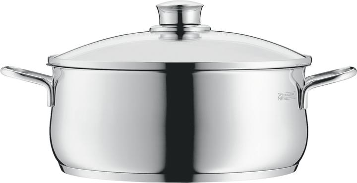 Image du produit WMF Set de casseroles pour plaque à induction avec couvercle en verre Diadem Plus (5 pcs) (16 cm, Ensemble de casseroles et de poêles de cuisson)