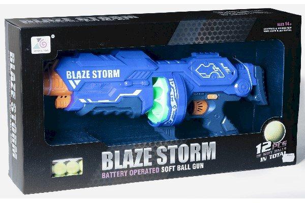Actual product image Blaze Storm Soft ball gun with 12pcs foam balls (520337)