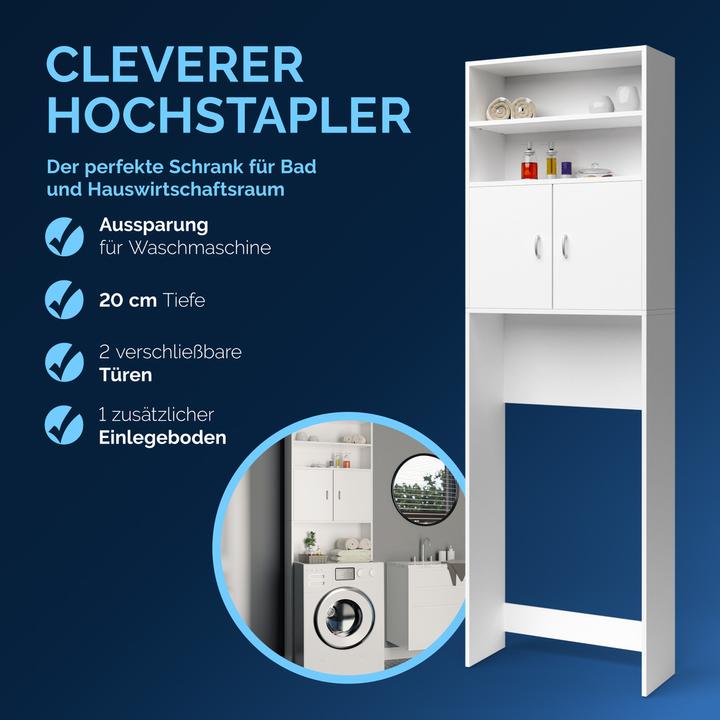 Actual product image Casaria Washing machine cabinet