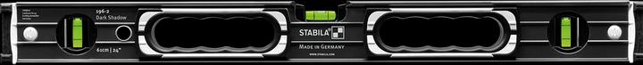 Immagine prodotto Stabila Set di livelle Dark Shadow Tipo 196-2 2 pz. (122 cm)