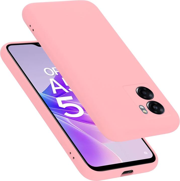 Actual product image Cadorabo TPU Liquid Silicone Case Cover for Oppo A57 5G / A77 5G / Realme V23 (Realme V23 5G, Oppo A57 5G, Oppo A77 5G)