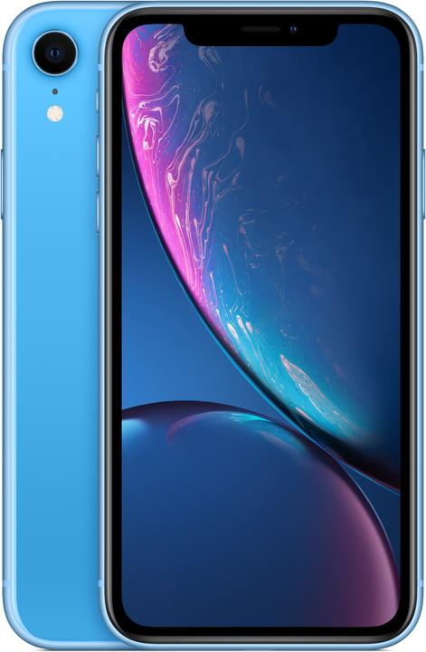 Apple iPhone XR (64 GB, Blue, 6.10", SIM + eSIM, 12 Mpx, 4G)