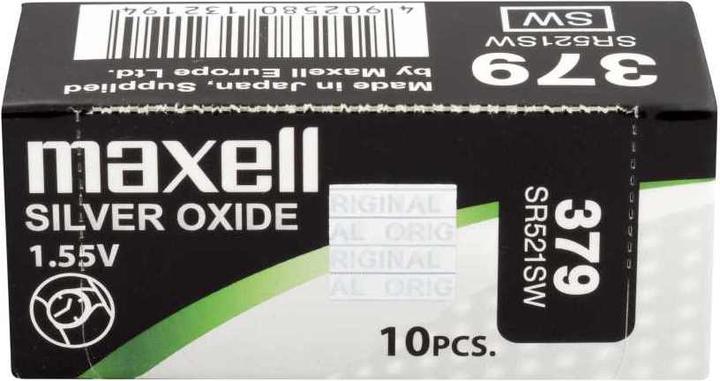 Immagine prodotto Maxell Ossido di argento SR521SW (1 pz., SR63, 16 mAh)