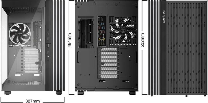 Produktbild be quiet! LIGHT BASE 900 FX Black (mATX, Mini-ITX, ATX, XL-ATX)