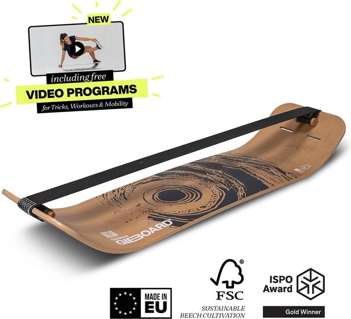 Gibbon Board Active Black (1.06 m)