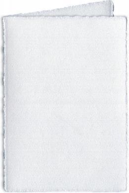 Actual product image Artoz Cards handmade paper Rondo A6 high double 14,8x10,5/10,5cm (A6, 225 g/m², 5 x)