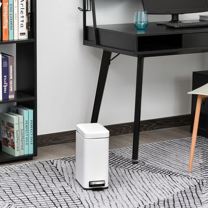 Actual product image Homcom Waste bin with foot pedal (5 l)
