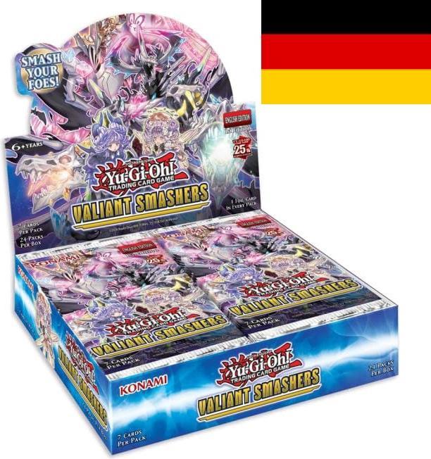 Immagine prodotto Yu-Gi-Oh ! TCG Valiant Smashers boosters présentoir (24) *ALLEMAND* (Tedesco, Display del booster)