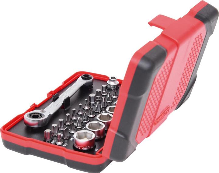 Actual product image KS Tools 1/4" + 11 mm Durchgangs-Steckschlüssel- und Bit-Satz (11 mm)