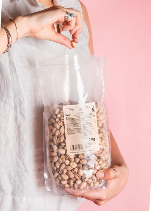 Actual product image KoRo Pistachio kernels in shell, roasted & salted (1000 g)