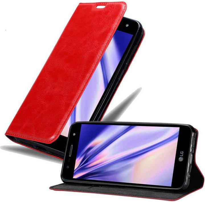 Actual product image Cadorabo Book Invisible Magnet Cover (LG X Power 3)