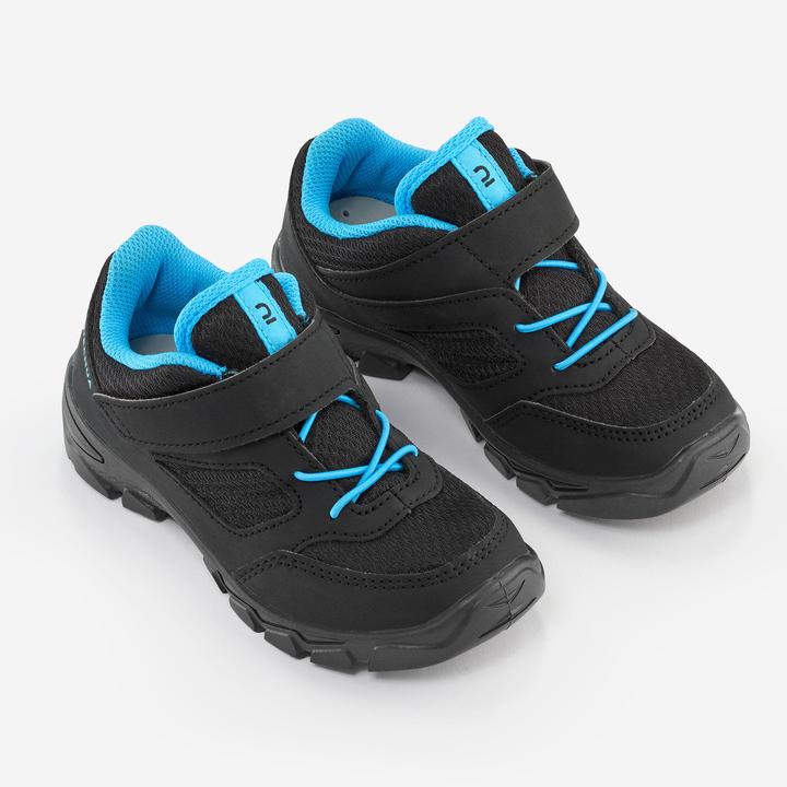 Image du produit Quechua Chaussures de randonnée enfants taille 24-34 Velcro - NH100 noir (26)