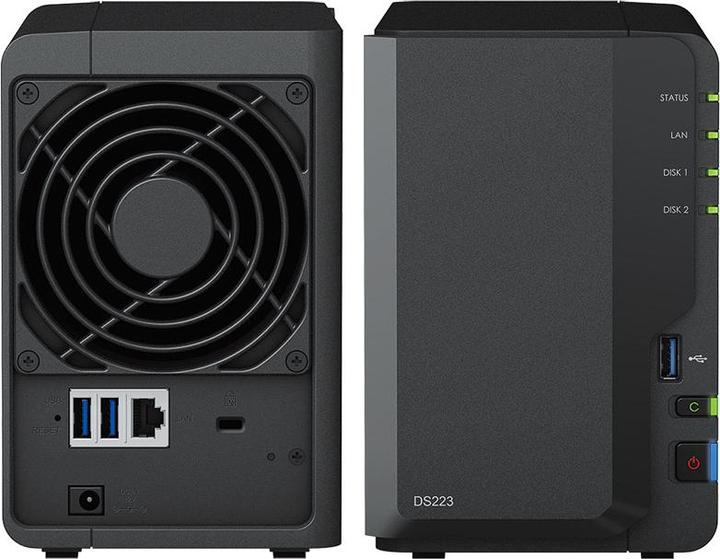 Actual product image Synology DS223 (0 TB)